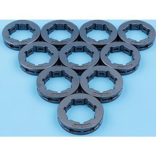 10pcs 3/8"-7T Rim Sprocket 22mm 7 Spline For Stihl 038 MS380 MS381 MS440 046 MS460 050 051 075 076 066 MS441 MS461 MS650 MS660