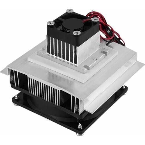 DC 12V Semiconductor Refrigeration Peltier Cooler Air Cooling Radiator Fridge Cooling System