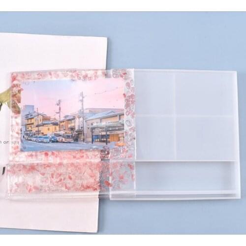 2020 New Silicone Mould Dried Flower Resin Decorative DIY Big picture frame mould Type epoxy resin molds for jewelry