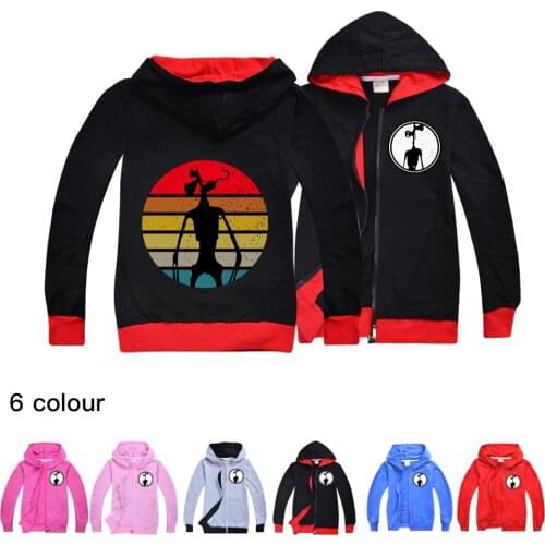 Childrens Zip-up Hoodies 3D Zipper Hoodies Boys/Girls Sweatshirt Harajuku Oversize Hooded Child Clothing Top Childrens Coat