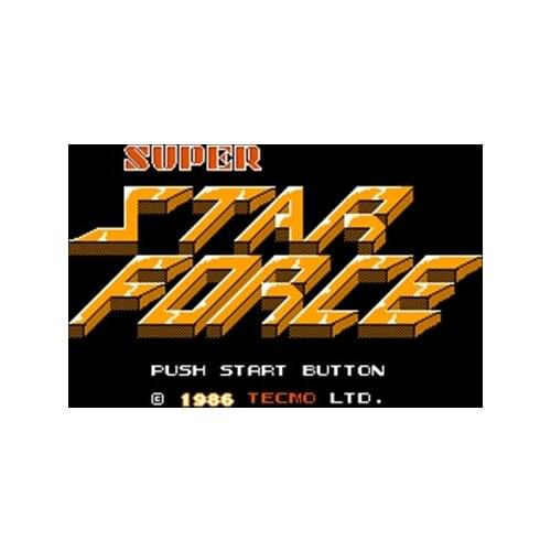 Super Star Force Region Free 60 Pin 8Bit Game Card For Subor Game Players
