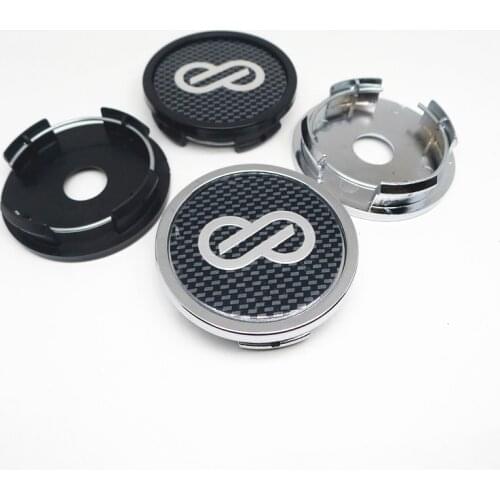 4pcs 58mm 52mm Enkei Racing Wheel Center Caps Hub Hubcaps Auto Rims Dust Replace Alloy Cover Logo Emblem Badge Accessories