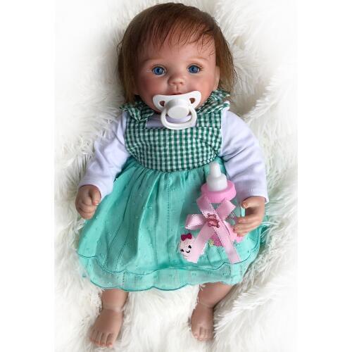 New 15inch Bebe reborn baby doll boneca reborn silicone completa realista Juguetes brinquedos christmas Kids Toys for children