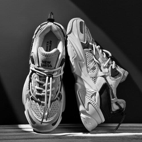 Summer Breathable Mens Shoes Breathable Running Shoes Mens Sneakers Men Casual Fashion Light 2020 Blade For White Man