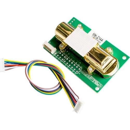 Infrared carbon dioxide sensor, pwm serial port, analog output with cable MH-Z14 0-5000ppm