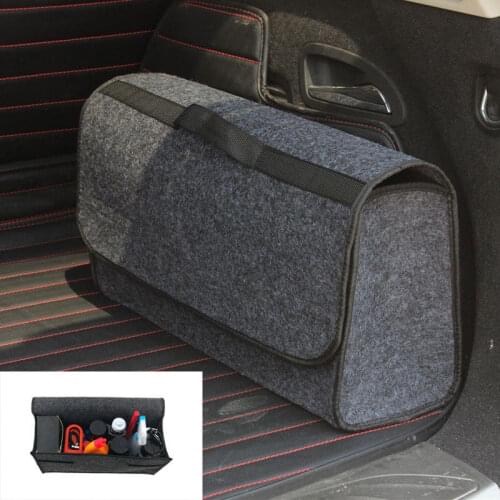 Non-Slip Car Boot Organiser Storage Car Tool Storage Box Foldable Storage Box Multipurpose Storage Basket