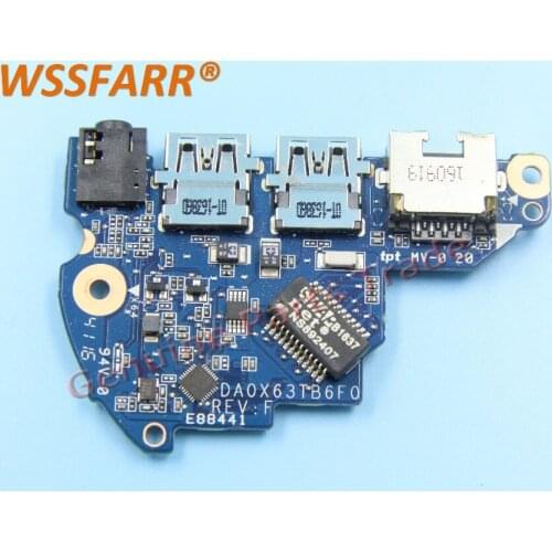 Original FOR HP ProBook 450 G3 Series USB LAN Audio Board DA0X63TB6F1 DA0X63TB6F0 tested ok