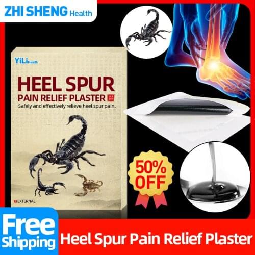 Heel Spur Joints Scorpion Venom Medical Plaster Patch Relief Foot Joint Muscle Sprain Ankle Pain Counterpain Health Care Patches