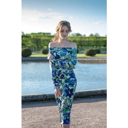 Royal Elegance Off-the-shoulder Summer Dresses