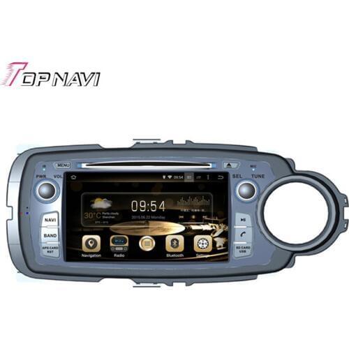 Topnavi 7'' Octa Core 4GB RAM Android 6.0 Car Video Player for TOYOTA YARIS RHD 2011- GPS Navigation Radio Stereo