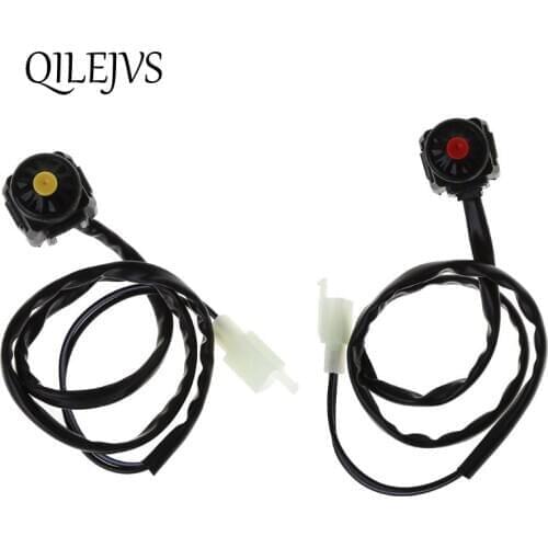 Universal ATV Motorcycle Dual Sport Dirt Quad Start Horn Kill Off Stop Switch Button Motorbike Accessories