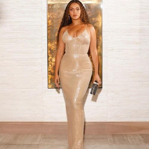 2020 New Celebrity Evening Party Sexy Long Dress Women Spaghetti Strap Strapless Night Club Dress Women Sheath Vestidos