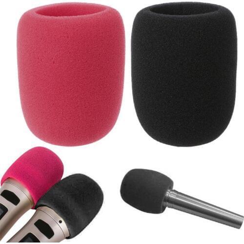 1PC Microphone Foam Thicken Mic Cover Sponge Professional Studio WindScreen Protective Grill Shield Soft Microphone Cap