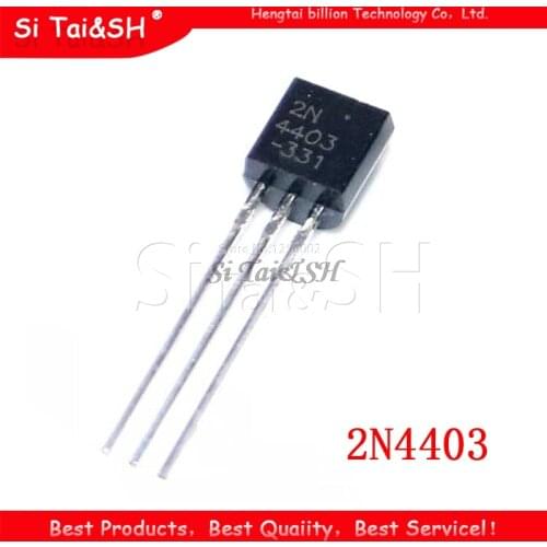 100pcs 2N3904 2N3906 2N4403 2N2907 2N4401 2N2222 PN2222 2N5401 2N5551 TO-92 TO92 transistor