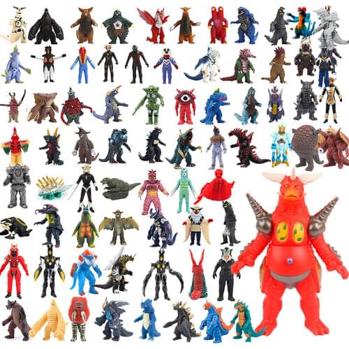 Small soft monster Bemular Gillvalis Zeppandon Pedanium Zetton kids toys action figure