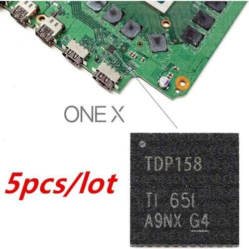 5pcs/lot HDMI-compatible IC Control Chip Retimer TDP158 Repair Parts for Xbox One X Console Accessories