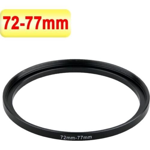 72mm-77mm 72-77 mm Step Up Filter Ring Stepping Adapter