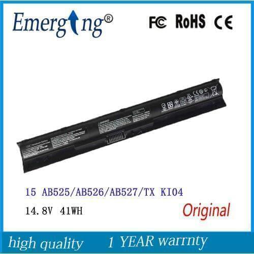 14.8V 41Wh New Original Laptop Battery for HP Pavilion 15 Gaming NB 14 15 KI04 TPN-Q158 Q159 Q160 Q161 Q162 WASD