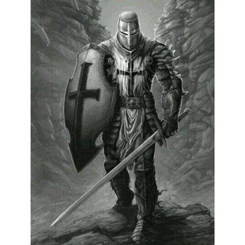 New 5D DIY Diamond Painting Fighting Soldier Mosaic Embroidery Cross stitch Embroidery Crafts Childrens room Decoration P968