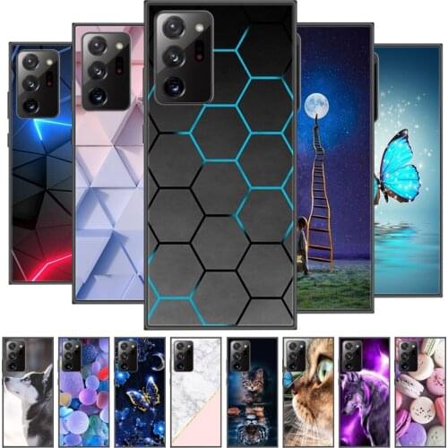 For Samsung Note 20 Ultra Case Phone Cases Soft TPU Silicone Cover for Samsung Galaxy Note 20 Phone Case Note20 Ultra 5G Coque