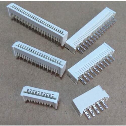 Fpc connector without lock inline 17 pin 1mm pitch