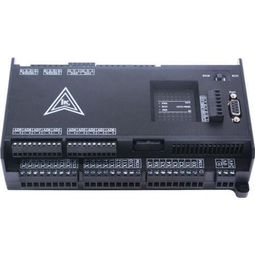 FX3U PLC 14 20 32 48 64MR/MT/MRT up to 10AD 2DA RS232 2xRS485 32000 Steps for Mitsubishi, 4/8 High Speed Output CAN NTC Opt