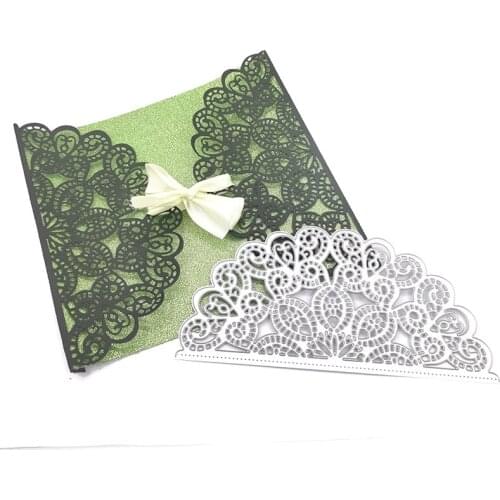 Julyarts Semicircle Lace Scrapbooking Dies Metal New Cut Die For 2021 For Do-it-yourself Scrapbooking Decoration Craft Cutting