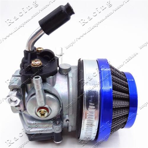 Mini 49CC Performance 19mm Carb Carburetor Air Filter Assembly for 2-stroke 47cc 49 Cc Mini Pocket Bike ATV