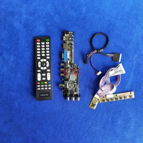 LVDS 40-Pin 1600*900 HDMI-compatible DVB VGA USB AV Display drive board LED/LCD Signal digital For LTN140KT01/N140FGE/N140O6 Kit