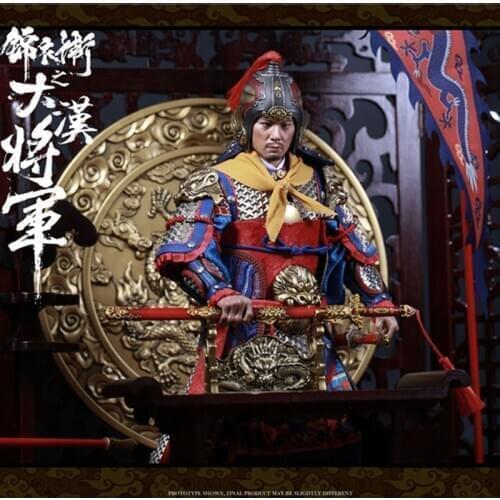NEW DS003 1/6 Jin Yiwei General Han Han background frame faucet screen scene background image Suitable for 12-inch dolls