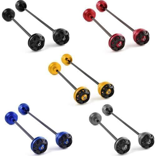 Motorcycle Front Rear Wheel Fork Axle Sliders Cap Crash Protector Motorcycle Accessories For BMW S1000R S1000RR HP4 2010-2017