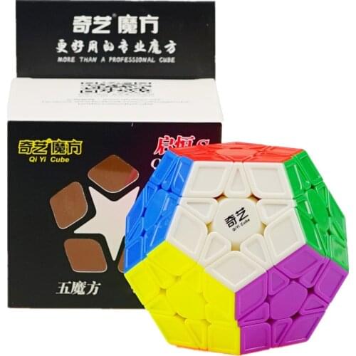 Qiyi 3x3 Megaminxeds Magic Cube Engraving version Qiyi Qiheng S 3x3 Magic Cube Professional Puzzle Toys For Children Gift