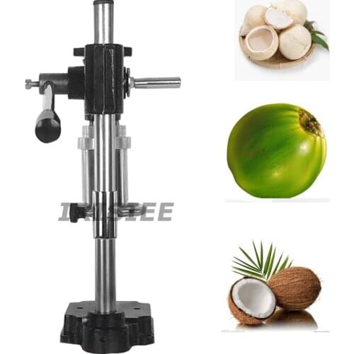 Manual Green Coconut Opener Hand Press Coconut Opening Machine