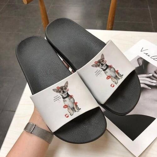 2021 New Cute Animal Beach Flip Flops Summer Slippers Non Slip Slides Girls Cartoon Women Slippers Indoor Outdoor Slippers