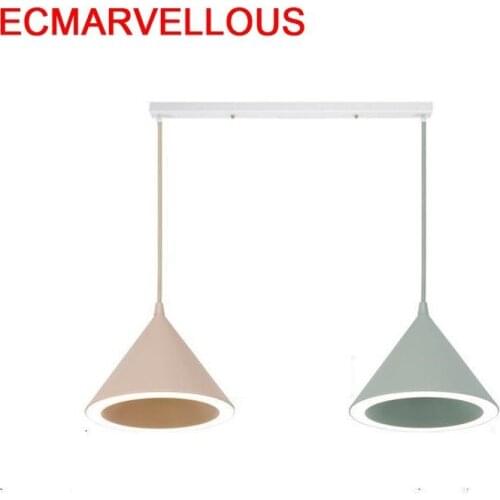 A Sospensione Hanglamp Industrieel Nordic Loft Lamp Led Luminaria Deco Maison Suspendu Suspension Luminaire Pendant Light