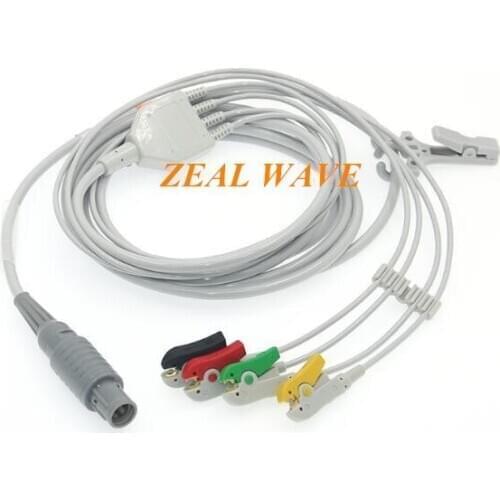 Pomeikang MD1 DM10 DM20 Defibrillator ECG Lead Cable Pomeikang Defibrillator ECG Lead Cable