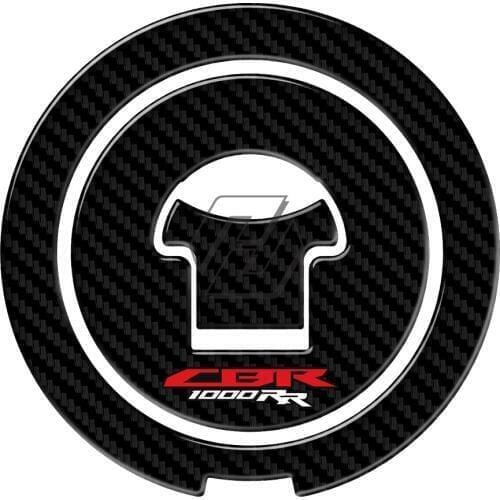 3D Carbon Motorcycle Fuel Gas Cap Protector Decals Case for Honda CBR1000RR CBR 1000RR 2004-2013