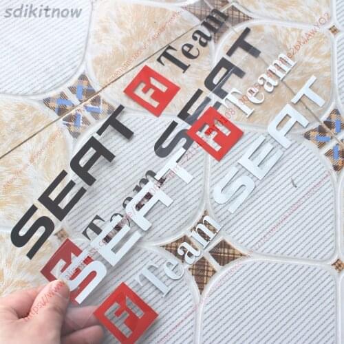 1pair Car Windows Body Side Sports Sticker Decal Auto Styling For Seat Leon Cupra Ibiza Altea Exeo accessories