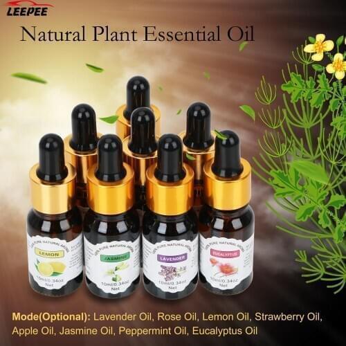 10ml Car Perfume Aromatherapy Car Styling Natural Plant Essential Oil Air Freshener for Humidifier Automobiles Vents Fragrance