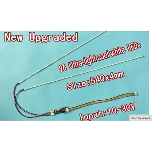 100PCS Super light 540mm Adjustable brightness CCFL led backlight strip kit,Update 24inch lcd monitor to led bakclight