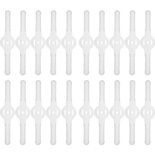 20Pcs Plastic Grass Trimmer Blades Lawn Mower Trimmer Accessories Lawn Mower Blade Cordless Trimmer Garden Tool