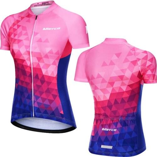 2021 Summer Cycling Jerseys Mieyco Sports Top Sweat-Absorbent Road Bike Outdoor Sportswear T Shirt Womens Clothing For Bicycle