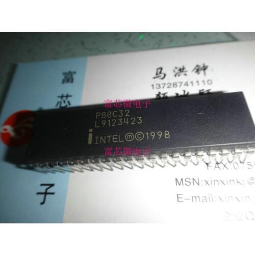 5pieces P80C32 HU80C32-1 DIP