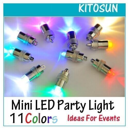 50 Pieces/Lot Small LED Balloon Light In Centerpiece Decorations Globos Frozen Waterproof Mini Floralyte