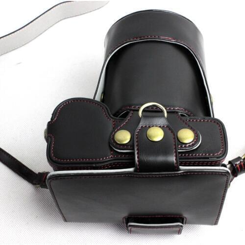 Deluxe Edition PU Leather Camera Case Cover For Sony Alpha A9 ILCE-9 With Storage Bag Bottom Opening Case Black/Brown/Coffe