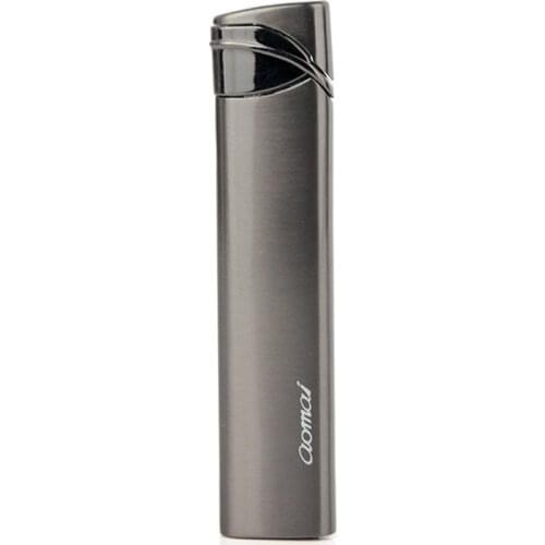 Elegant Series Boutique Windproof Lighter for Women Plating Straight Into The Green Fmale Encendedores Smooth Surface Isqueiro