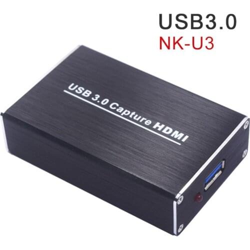 Full HD 1080P 60fps Video Recorder HDMI-compatible Video Capture Card Device For Winodws Mac Linux Phone Game PC Live Streaming