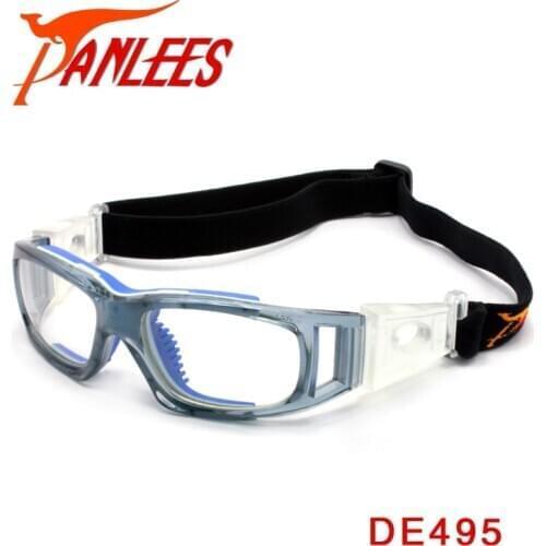 Panlees Quality Prescription Sport Goggles Basketball Glasses Prescription Soccer Goggles With Strap Free Shipping
