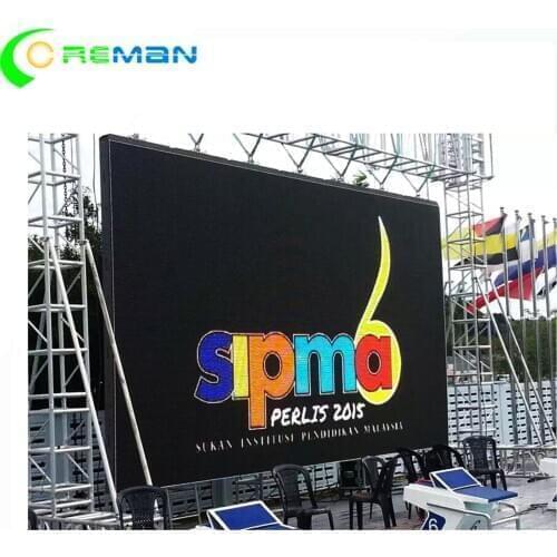 Chinese videos advertising display board ali express hd full color led tv panel 512x512mm