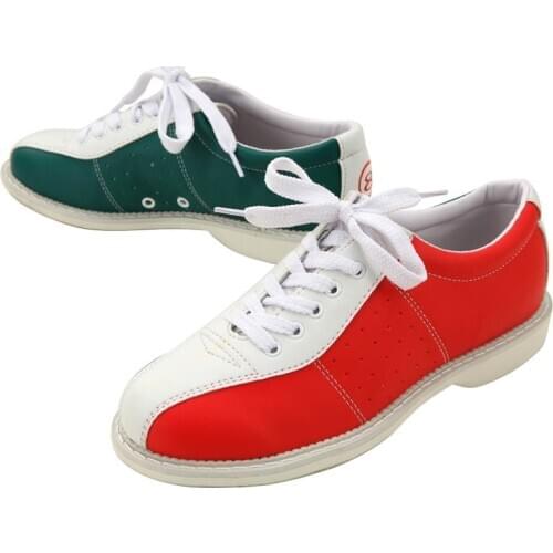 Leather Bowling Shoes For Men Fitness Sports Shoes Bowling Supplies Women Breathable Bowling Sneaker Entertainment Shoes Eu34-47